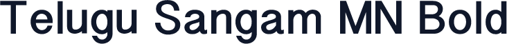 Telugu Sangam MN Bold