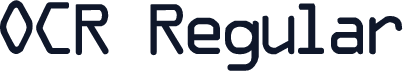 OCR Regular