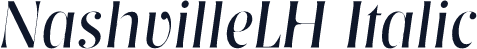 NashvilleLH Italic