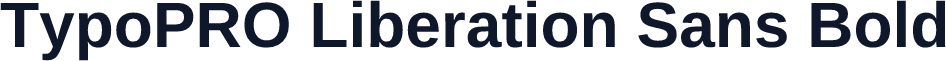 TypoPRO Liberation Sans Bold