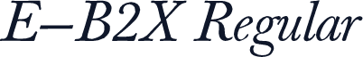 E-B2X Regular