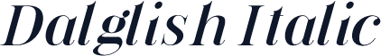 Dalglish Italic