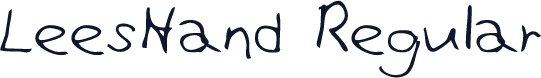 LeesHand Regular