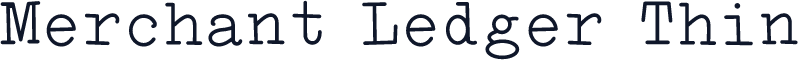 Merchant Ledger Thin