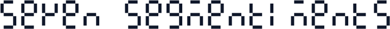 Seven Segmentiments