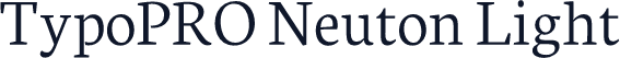 TypoPRO Neuton Light