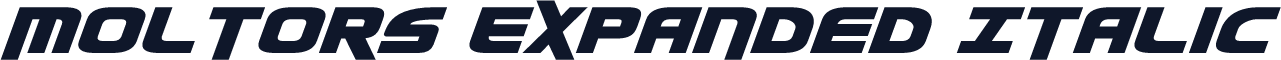 Moltors Expanded Italic