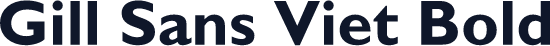 Gill Sans Viet Bold