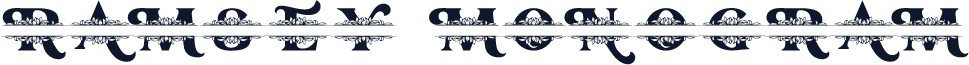 Ramsey Monogram