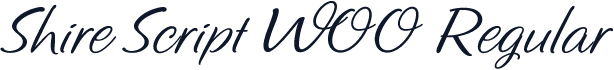 Shire Script W00 Regular