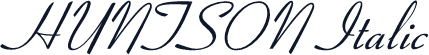 HUNTSON Italic
