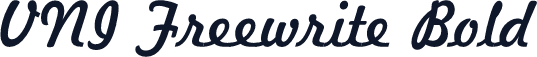 VNI Freewrite Bold