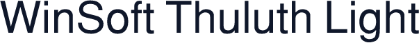WinSoft Thuluth Light