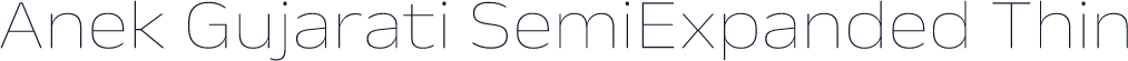 Anek Gujarati SemiExpanded Thin