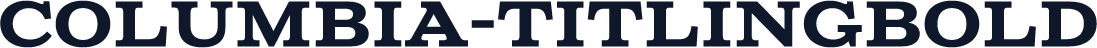 Columbia-TitlingBold