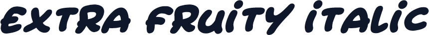 Extra Fruity Italic