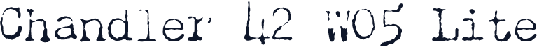 Chandler 42 W05 Lite