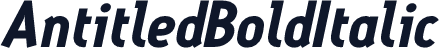 AntitledBoldItalic