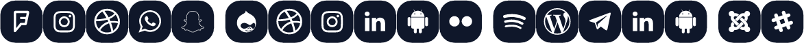 Icons Social Media 18