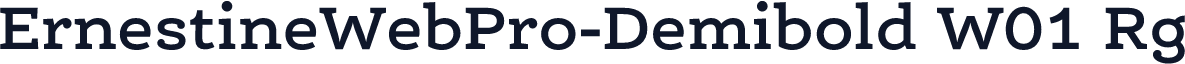 ErnestineWebPro-Demibold W01 Rg