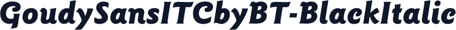 GoudySansITCbyBT-BlackItalic