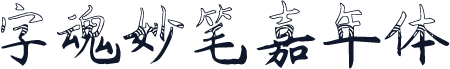 字魂妙笔嘉年体
