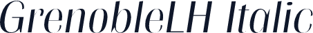 GrenobleLH Italic