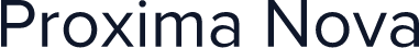 Proxima Nova