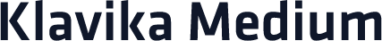 Klavika Medium
