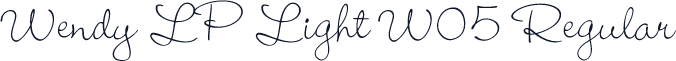 Wendy LP Light W05 Regular