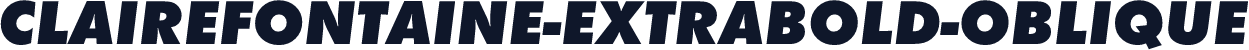 CLAIREFONTAINE-EXTRABOLD-OBLIQUE