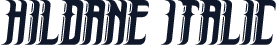 Hildane Italic