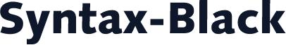 Syntax-Black