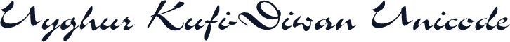 Uyghur Kufi-Diwan Unicode