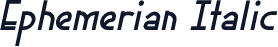 Ephemerian Italic