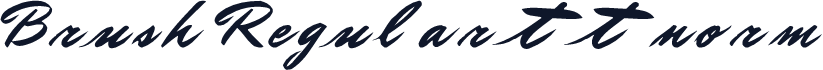 Brush Regular ttnorm