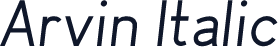 Arvin Italic