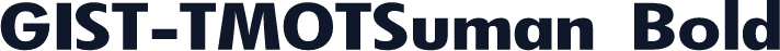 GIST-TMOTSuman Bold