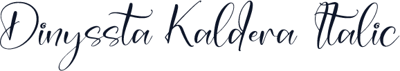 Dinyssta Kaldera Italic