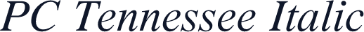 PC Tennessee Italic