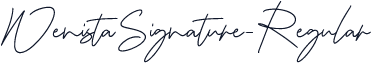 WenistaSignature-Regular