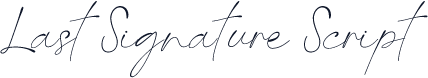 Last Signature Script