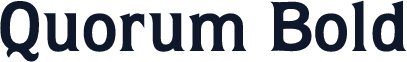 Quorum Bold