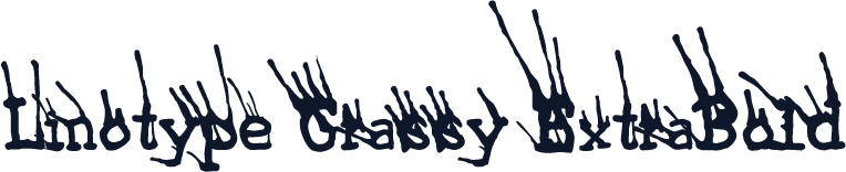 Linotype Grassy ExtraBold