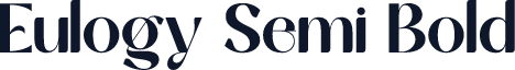 Eulogy Semi Bold