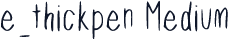 e_thickpen Medium