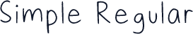 Simple Regular