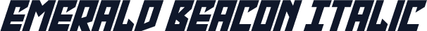 Emerald Beacon Italic