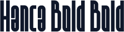 Hanca Bold Bold