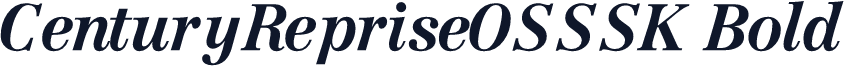 CenturyRepriseOSSSK Bold